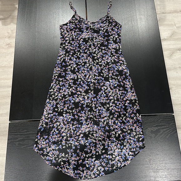 Express Floral High-Low Floral Dress - XS - Picture 6 of 11